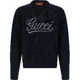 Blue Wool Cardigan