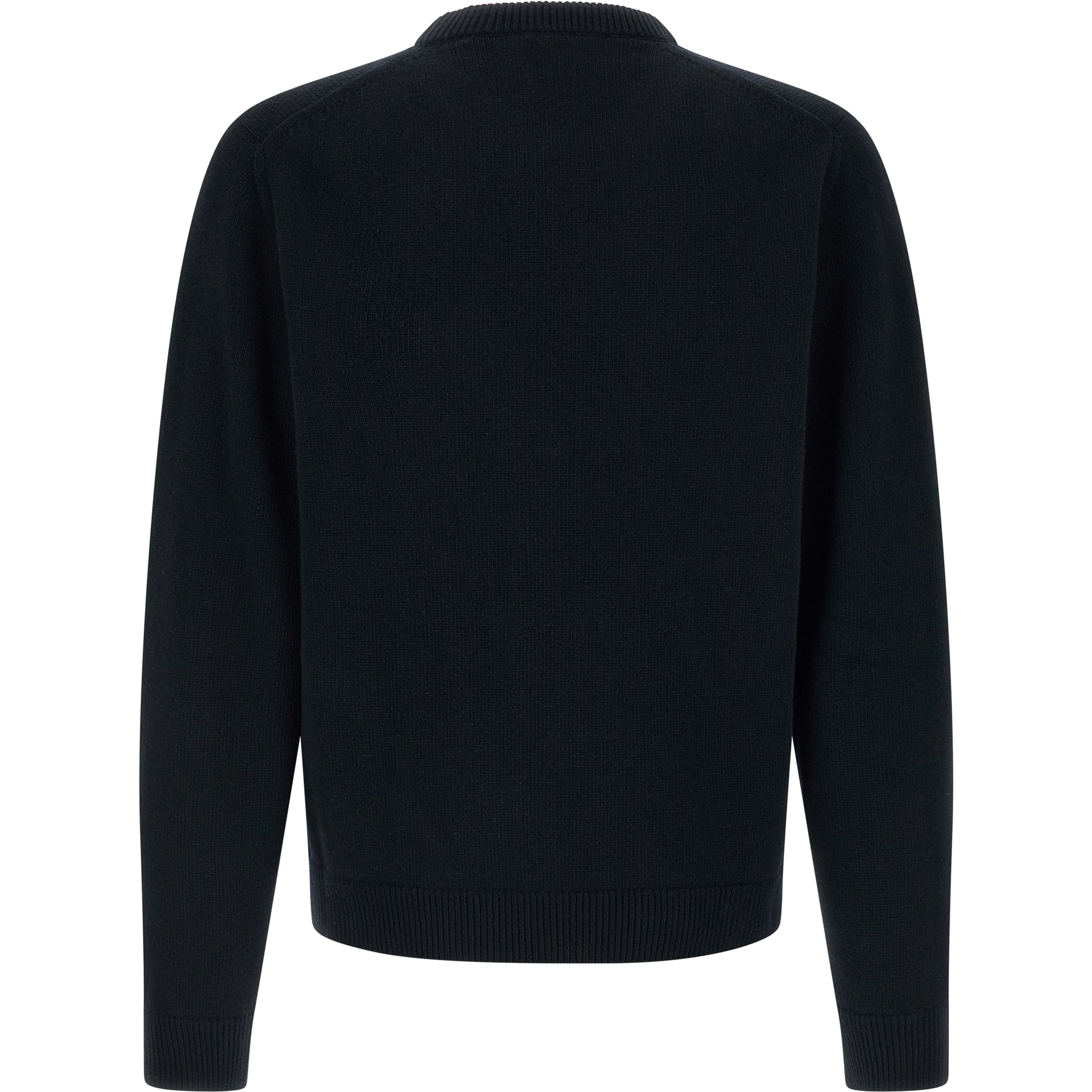 Blue Wool Cardigan