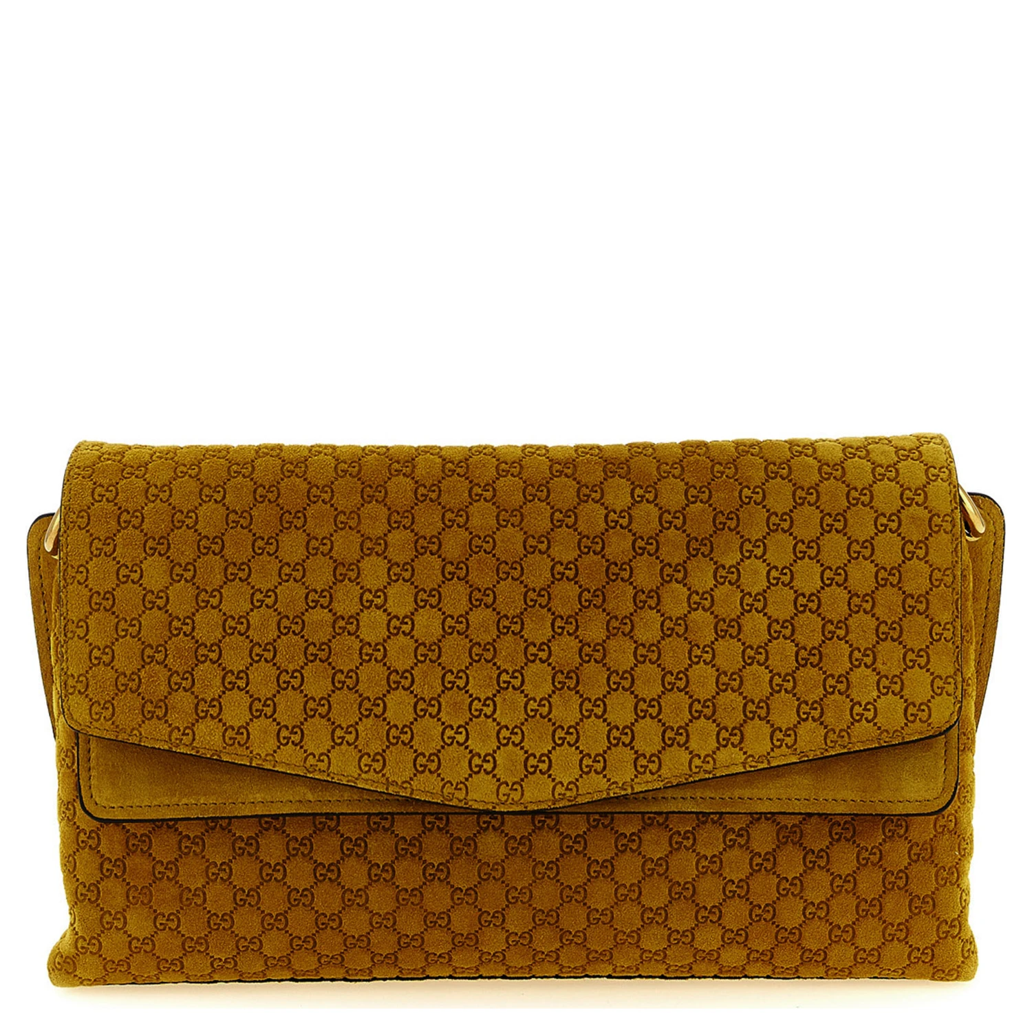 Bicolor Calfskin Shoulder Bag