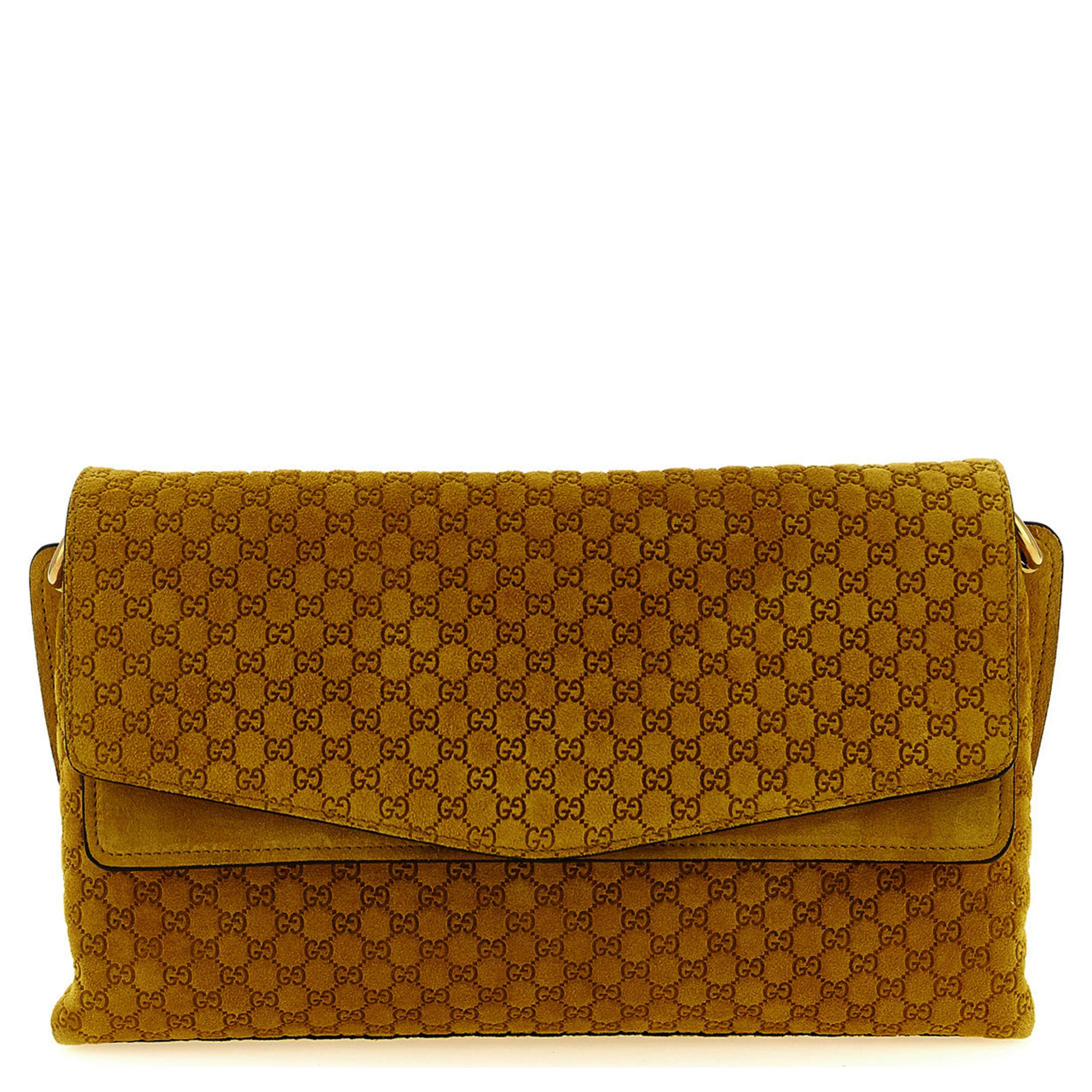 Bicolor Calfskin Shoulder Bag