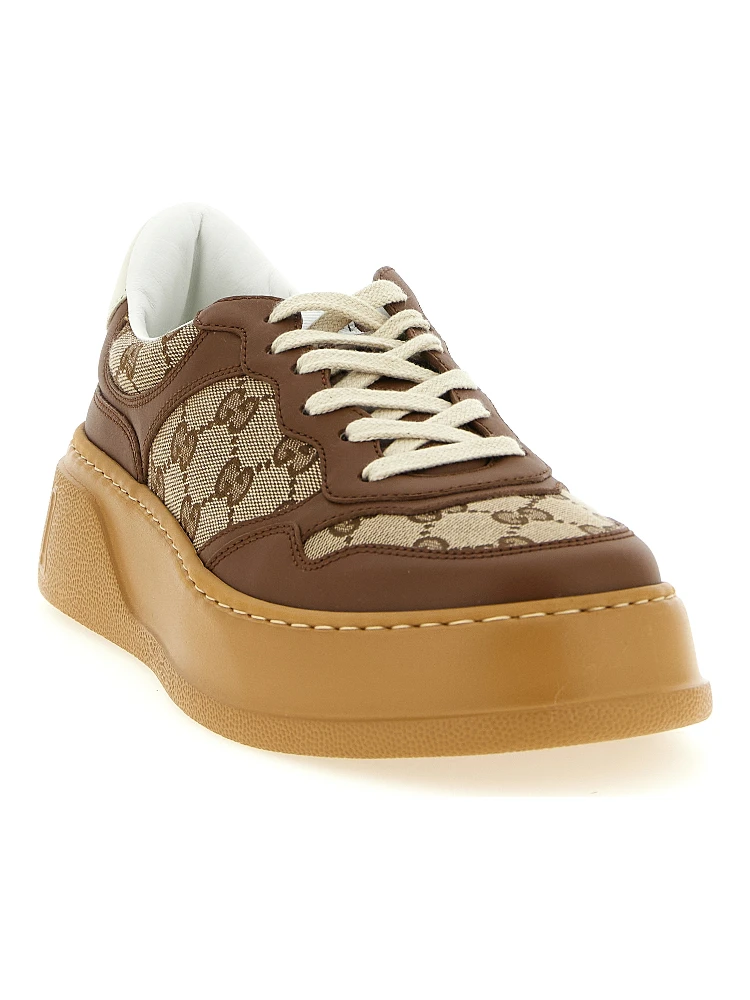Brown Calfskin Chunky Sneakers alternative