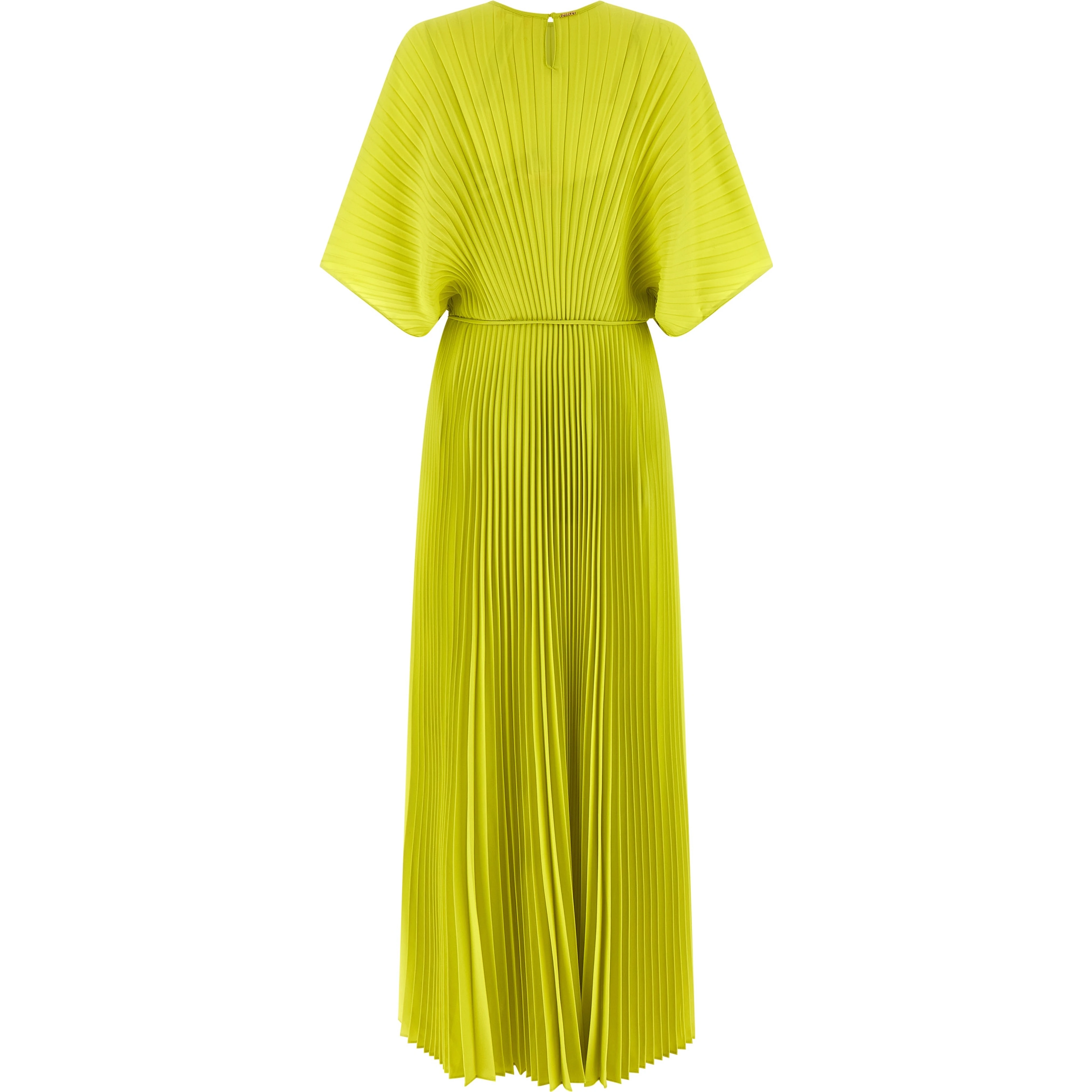 Bicolor Polyester Long Dress