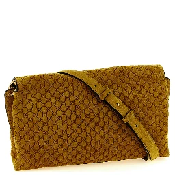 Bicolor Calfskin Shoulder Bag