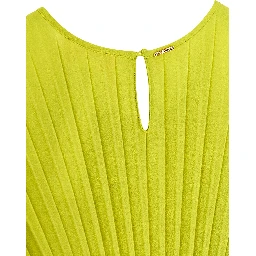 Bicolor Polyester Long Dress