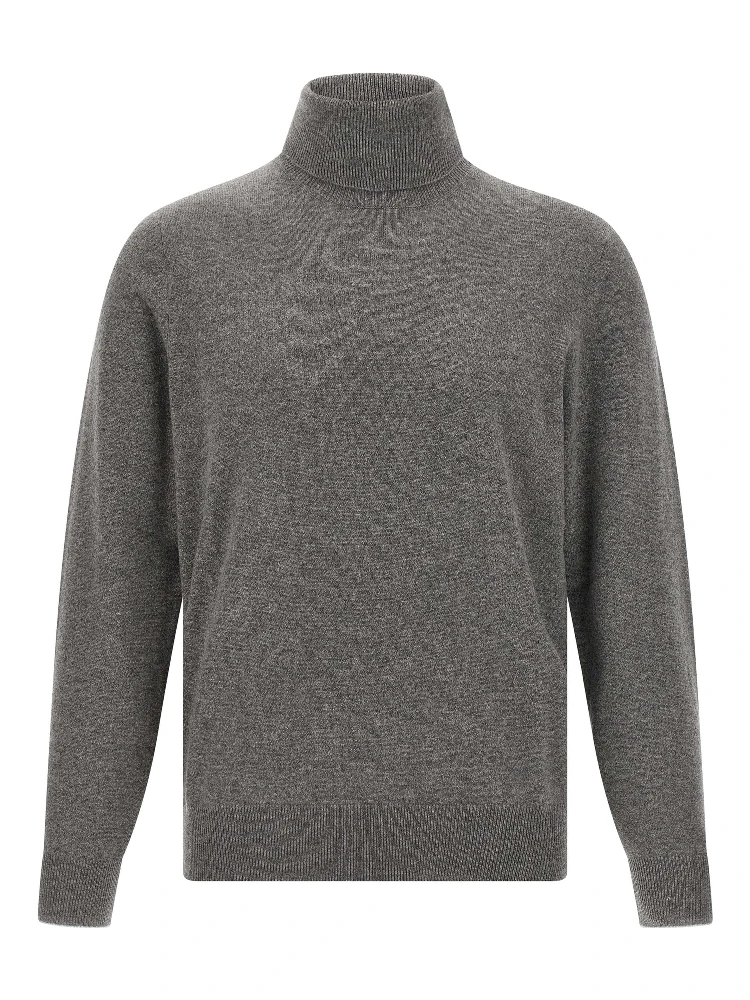 Gray Cashmere Cardigan