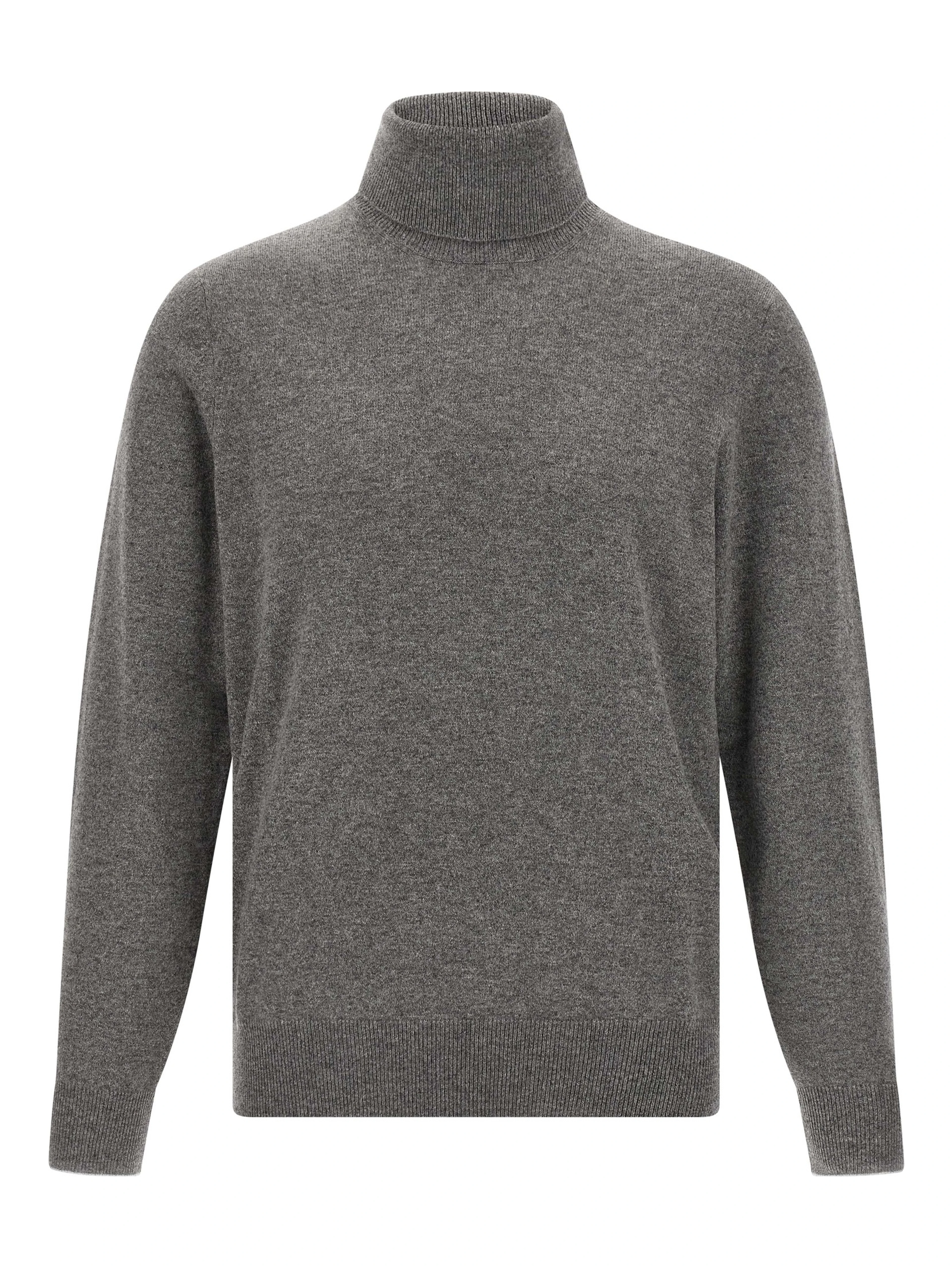 Gray Cashmere Cardigan