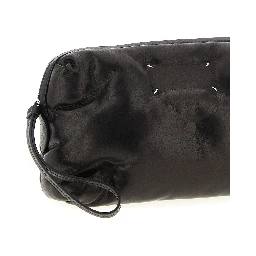 Black Lambskin Crossbody Bag