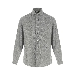Gray Cotton Blouse