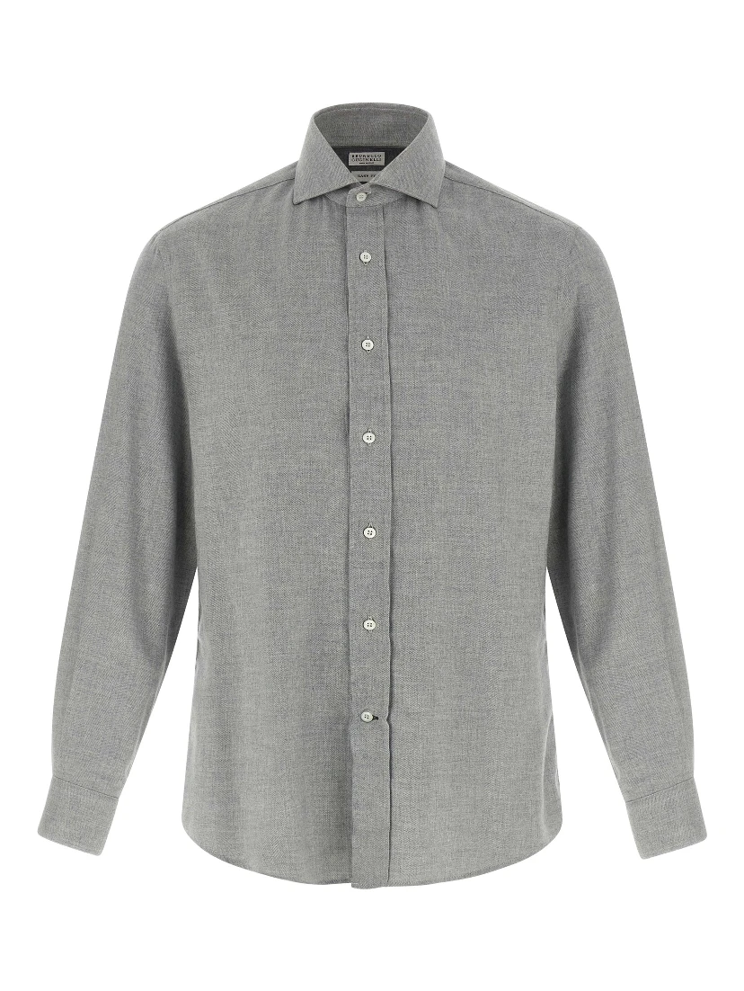 Gray Cotton Blouse