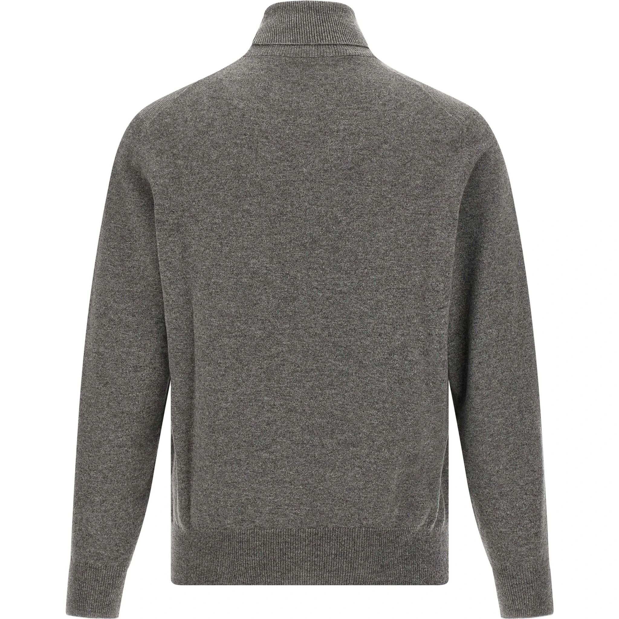 Gray Cashmere Cardigan