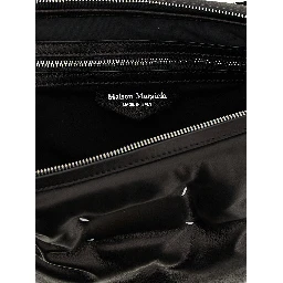 Black Lambskin Crossbody Bag
