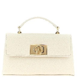 White Leather Crossbody Bag
