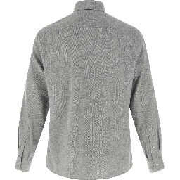 Gray Cotton Blouse
