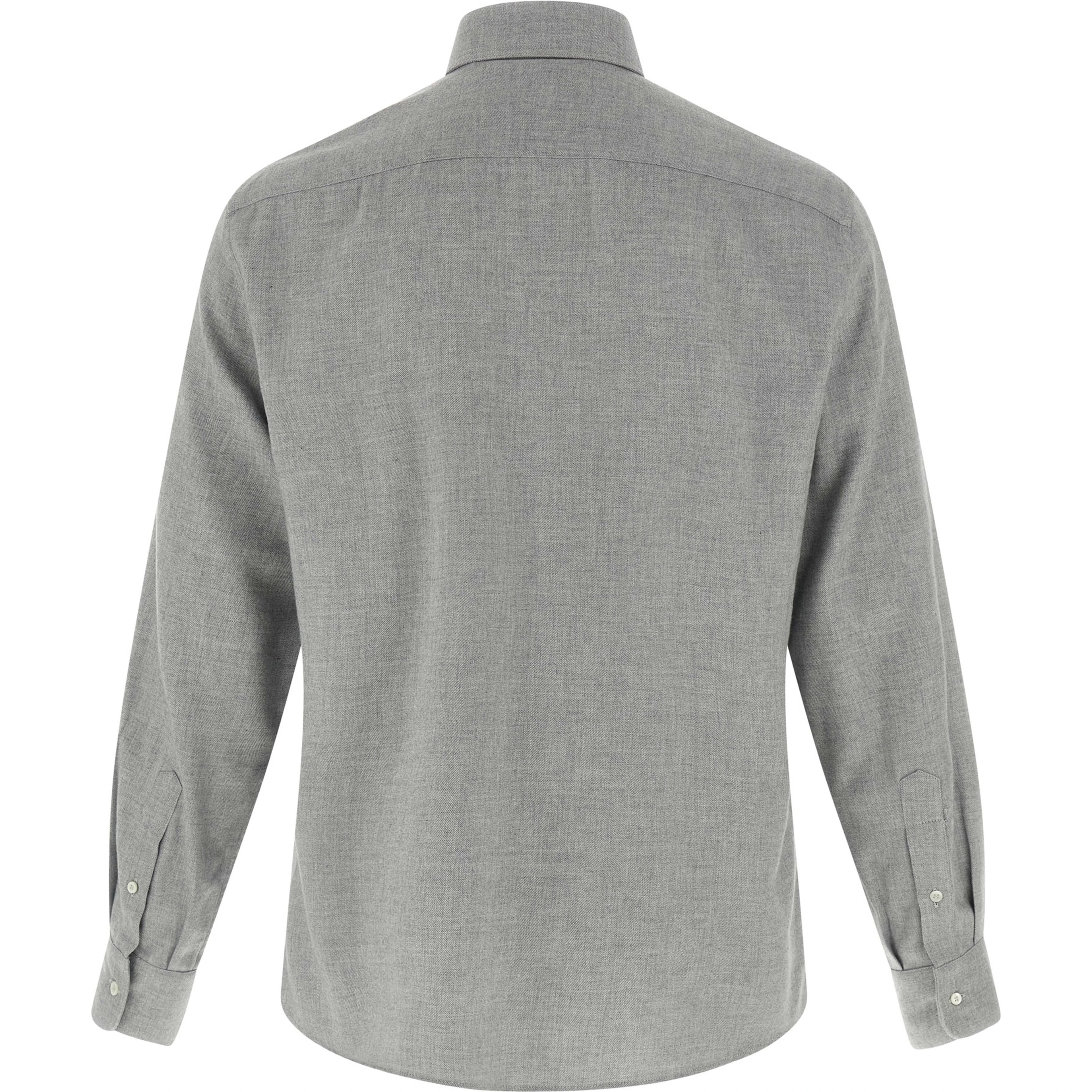 Gray Cotton Blouse