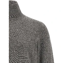 Gray Cashmere Cardigan