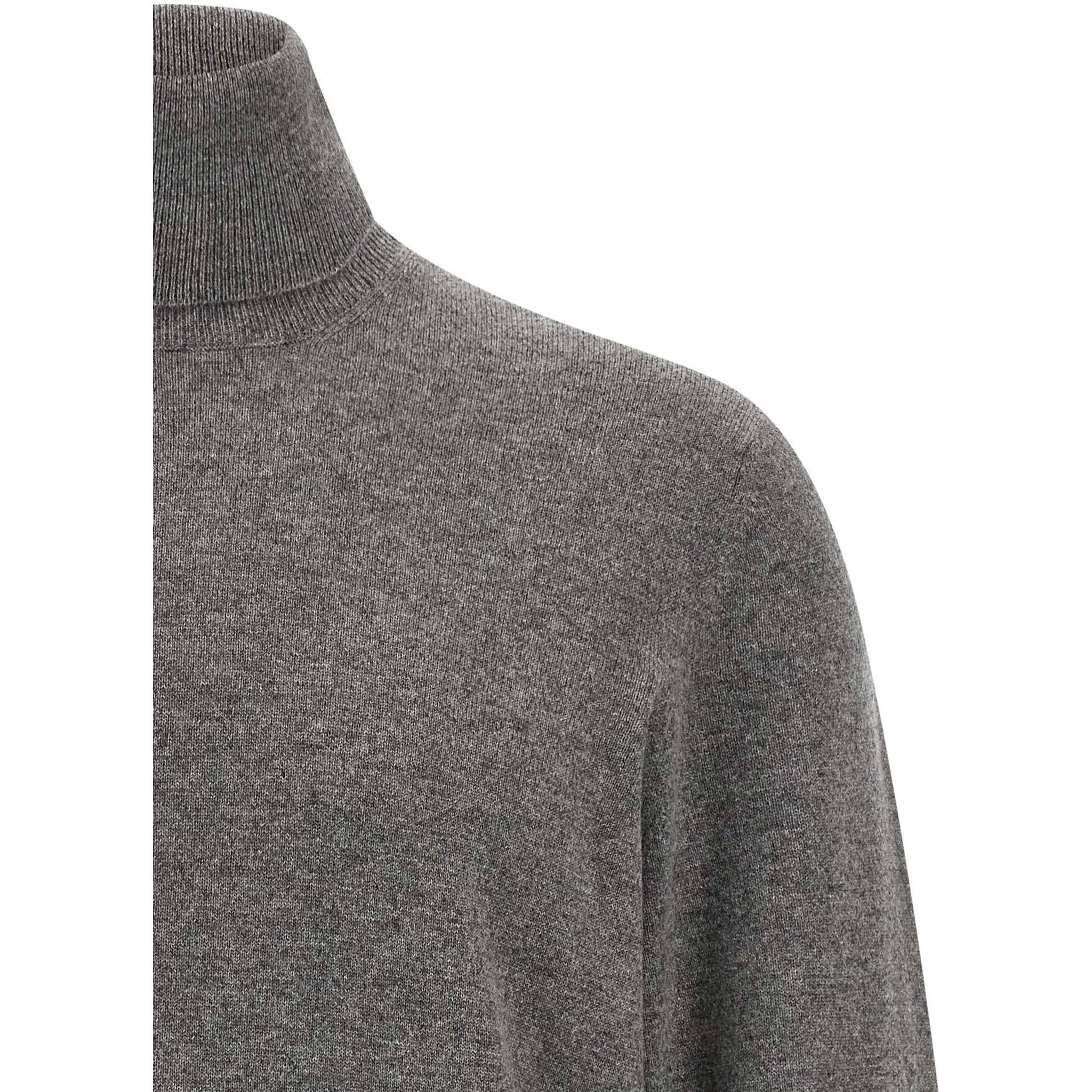 Gray Cashmere Cardigan