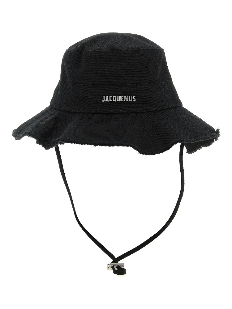 Black Cotton Bucket Hat
