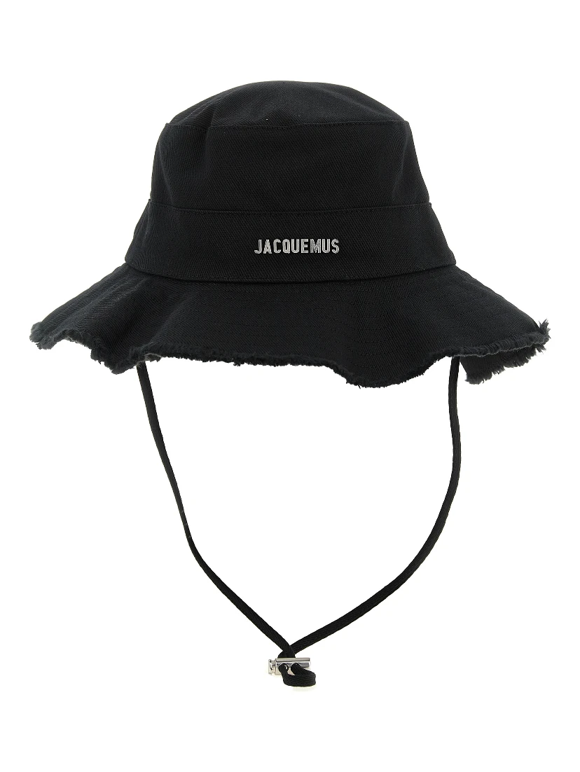 Black Cotton Bucket Hat