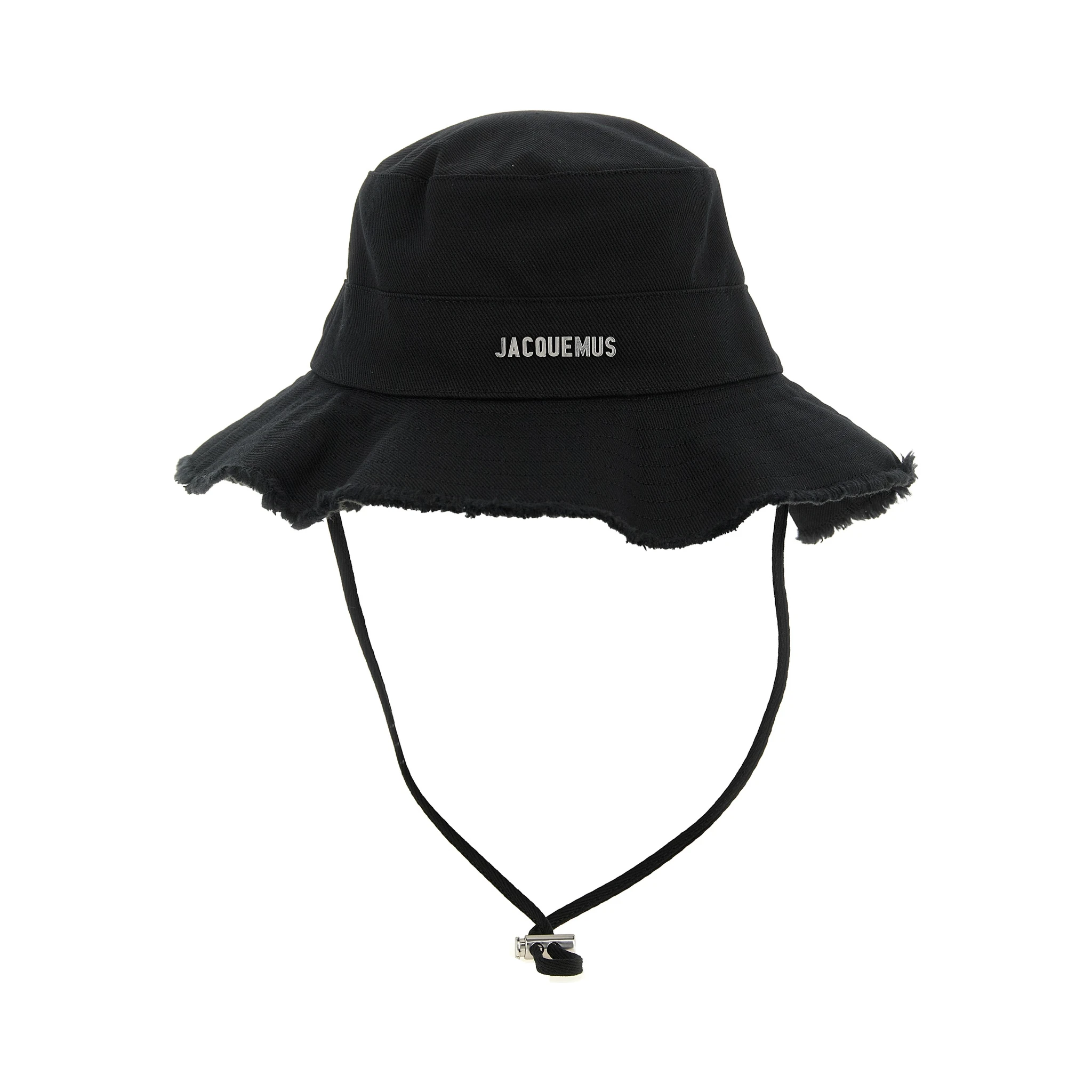 Black Cotton Bucket Hat