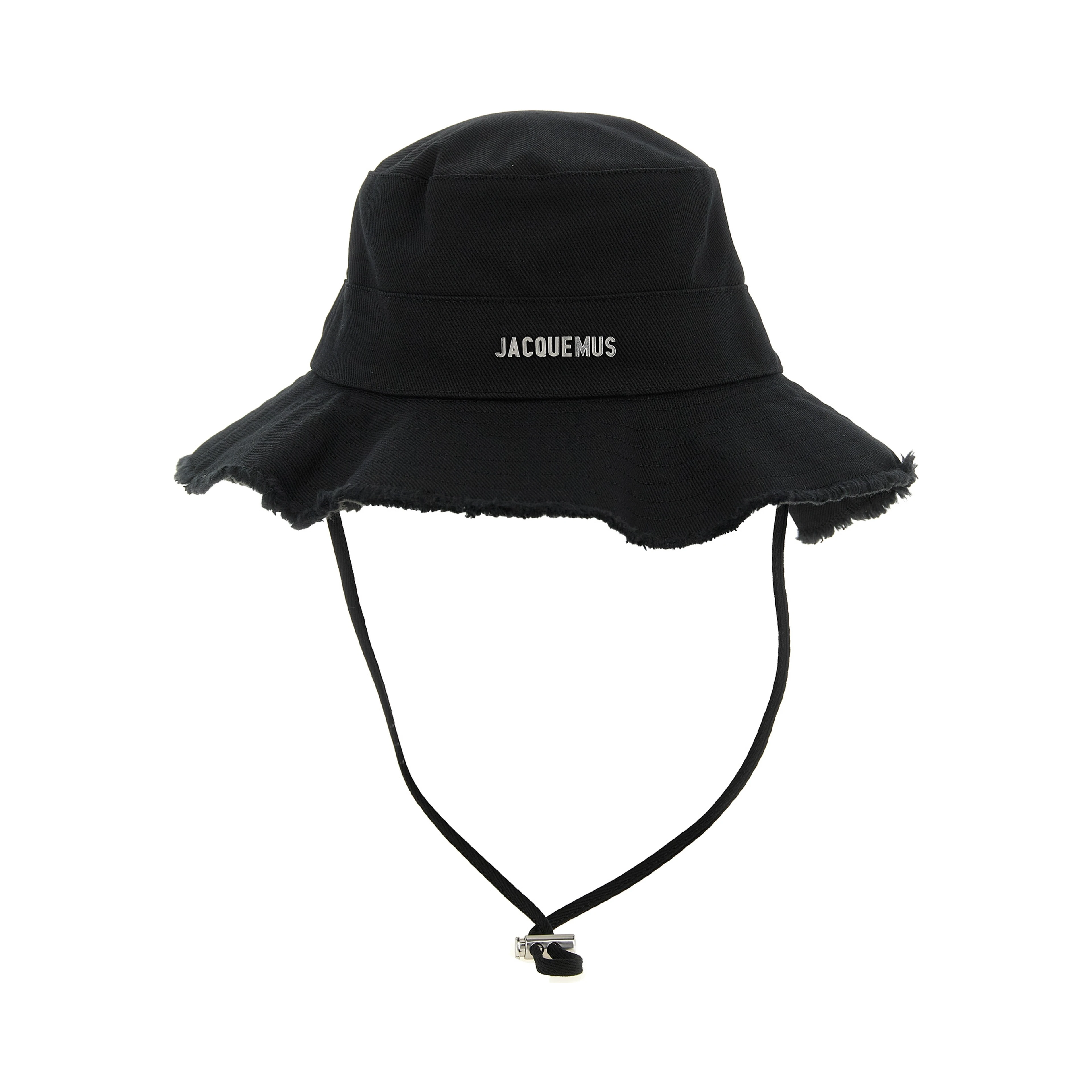 Black Cotton Bucket Hat