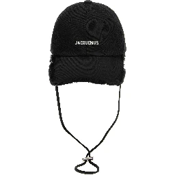 Black Cotton Cap (Baseball Hat)