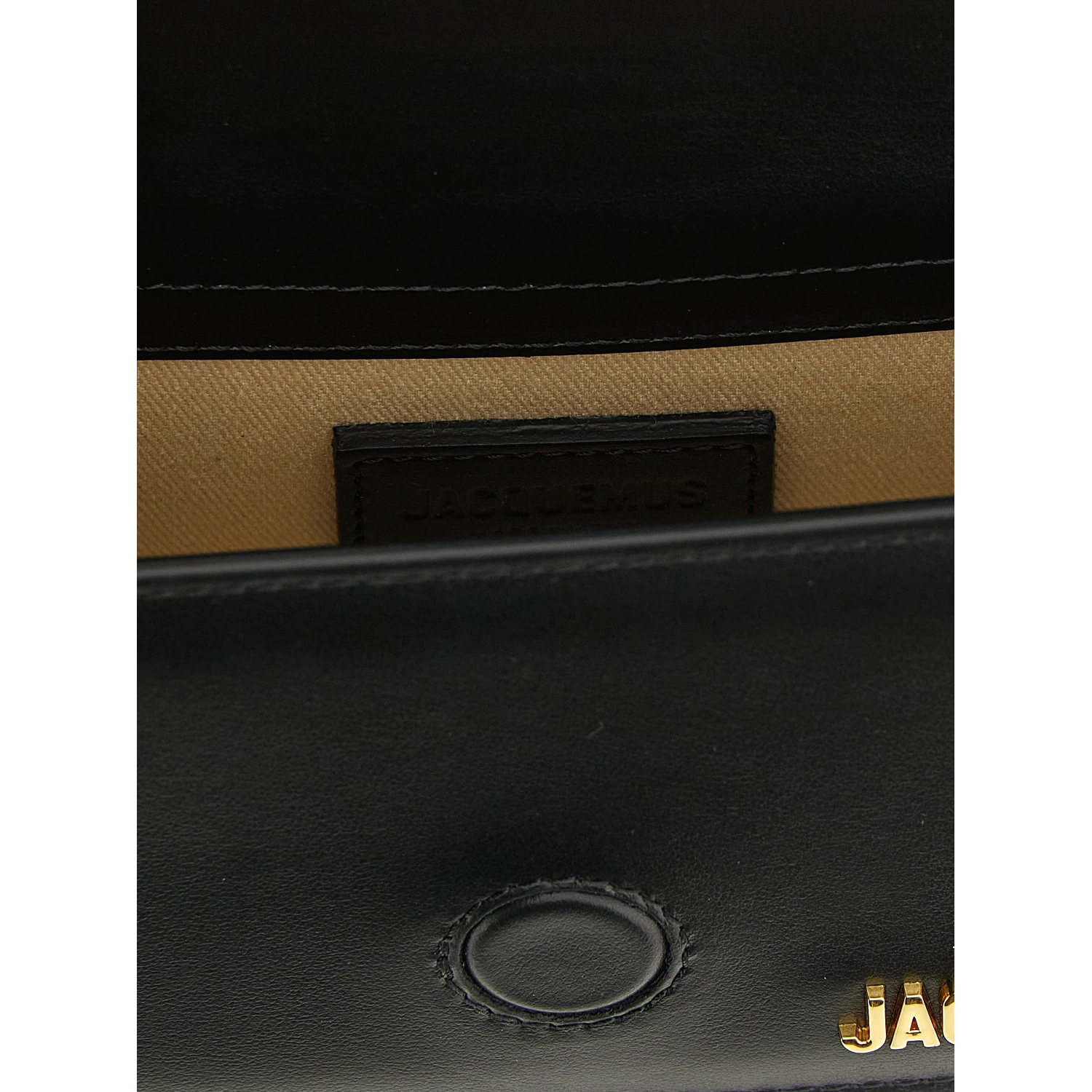 Black Cowhide Handbag