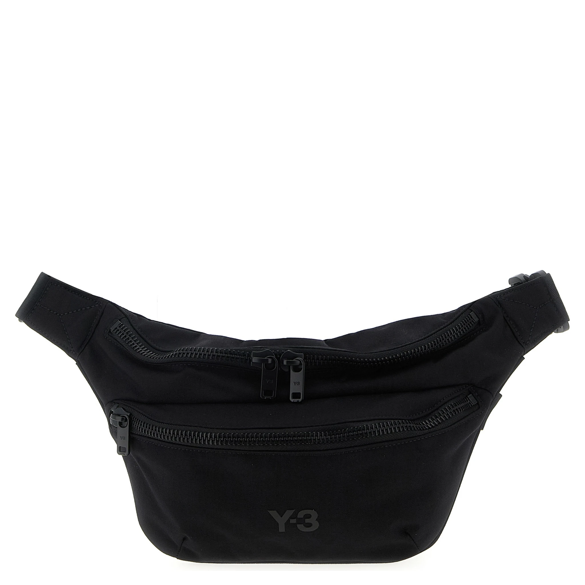 Black Polyamide Crossbody Bag