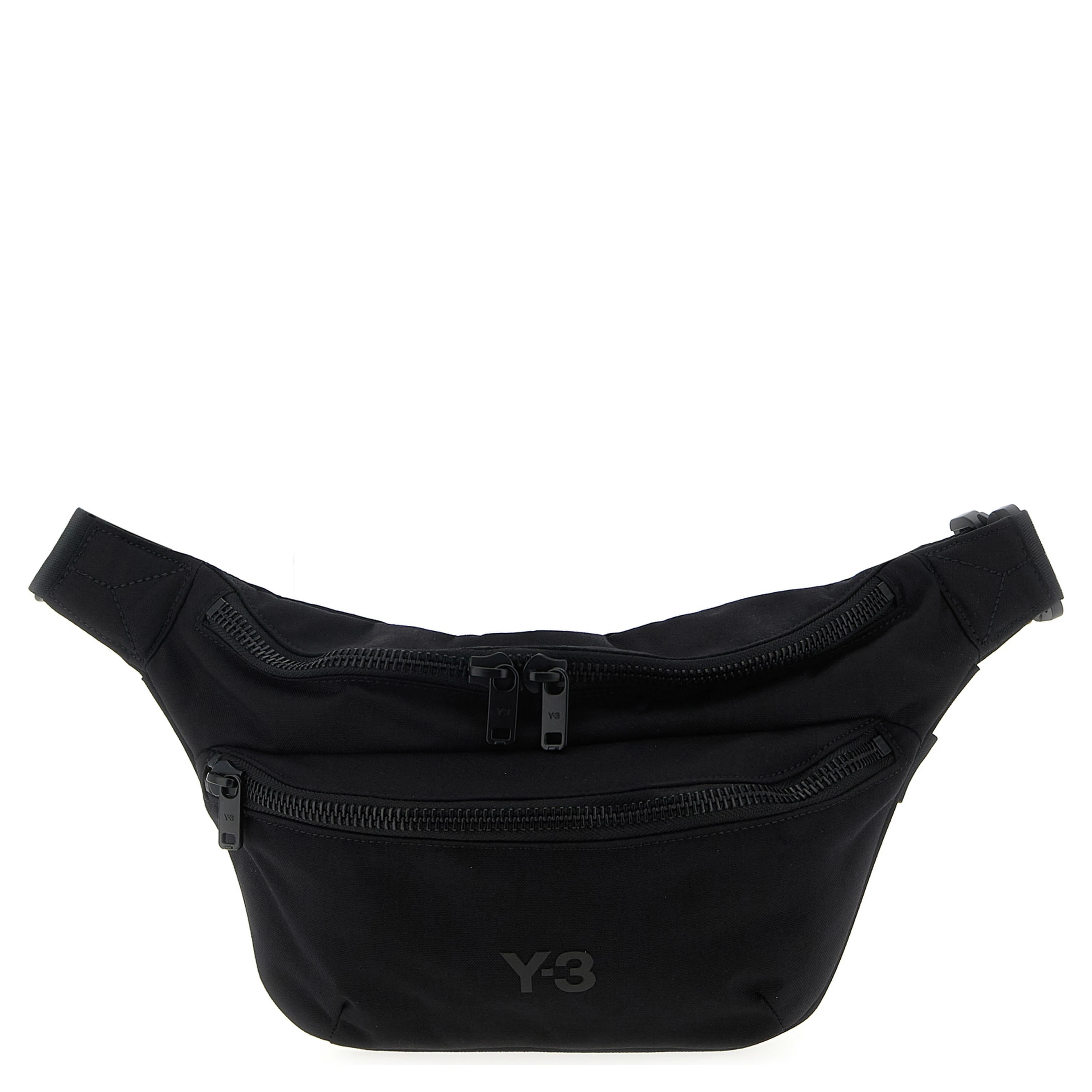 Black Polyamide Crossbody Bag