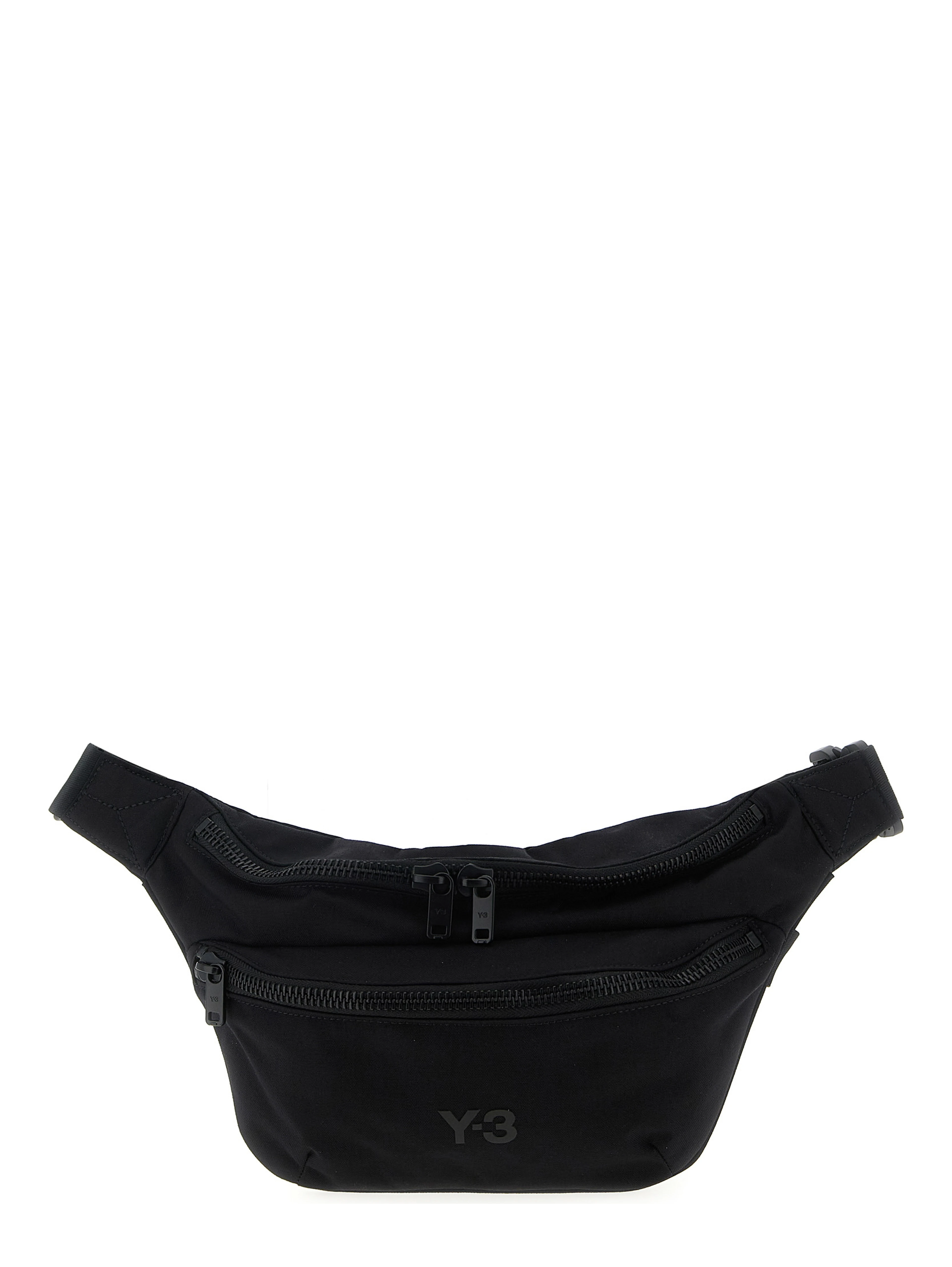 Black Polyamide Crossbody Bag