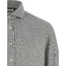 Gray Cotton Blouse