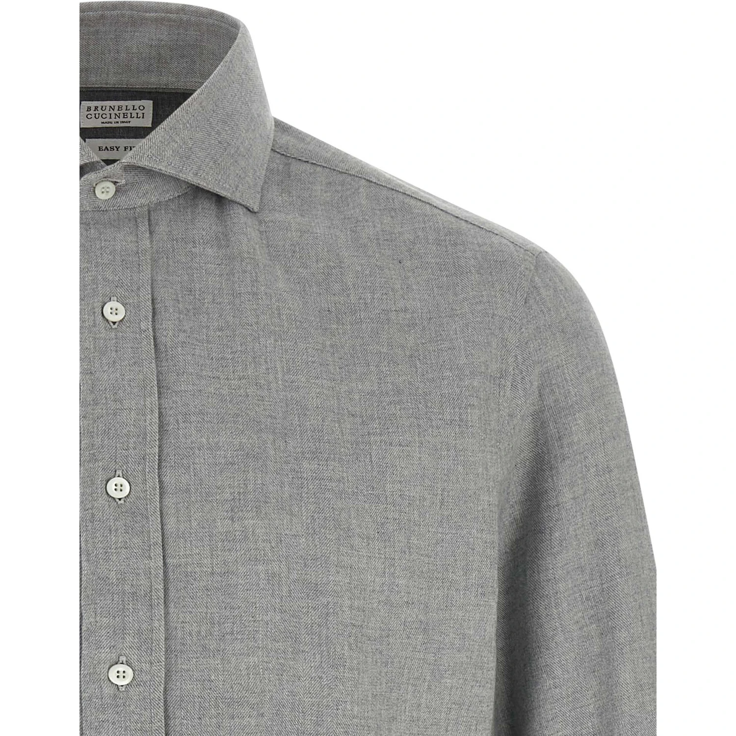 Gray Cotton Blouse