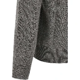 Gray Cashmere Cardigan