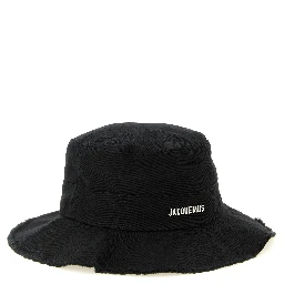 Black Cotton Bucket Hat