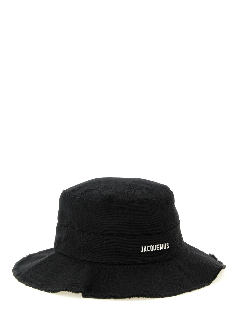 Black Cotton Bucket Hat