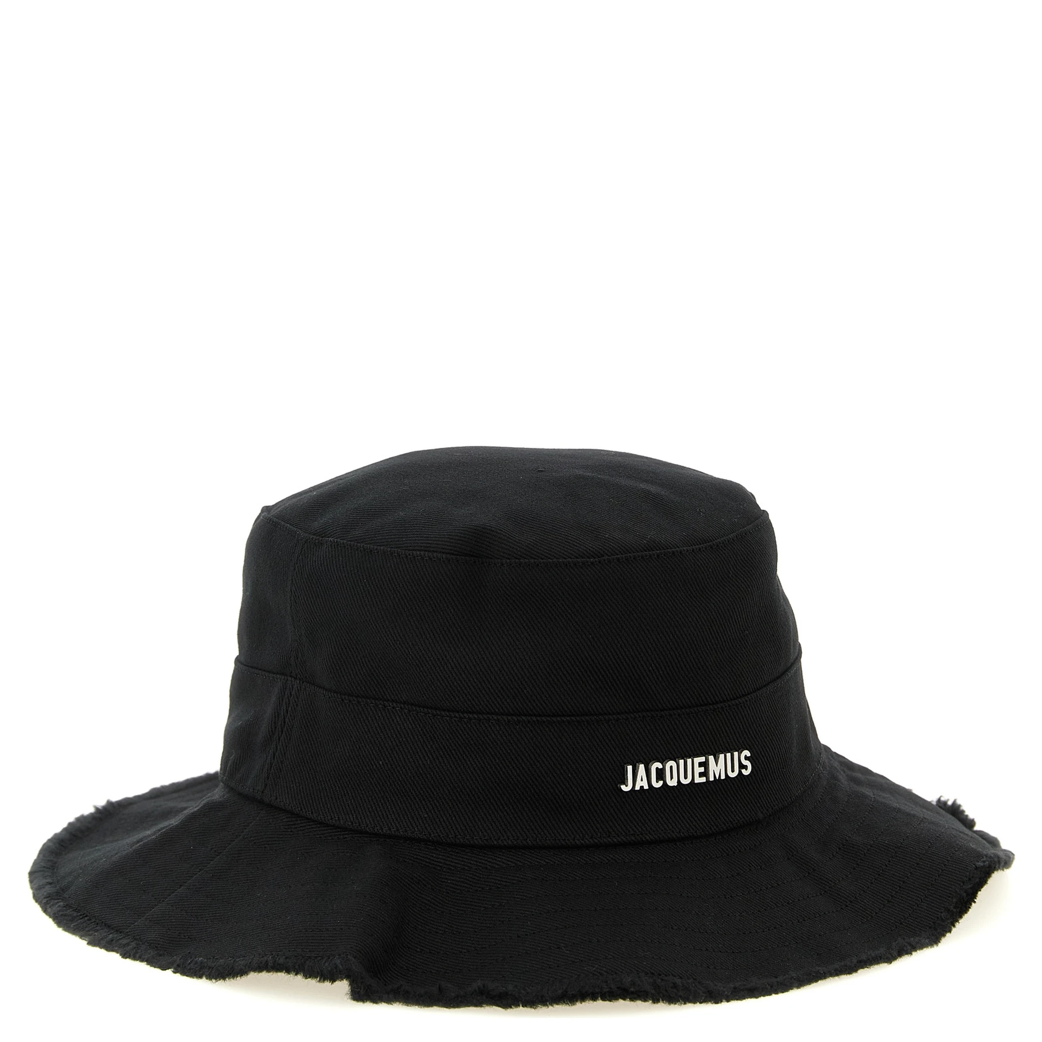 Black Cotton Bucket Hat
