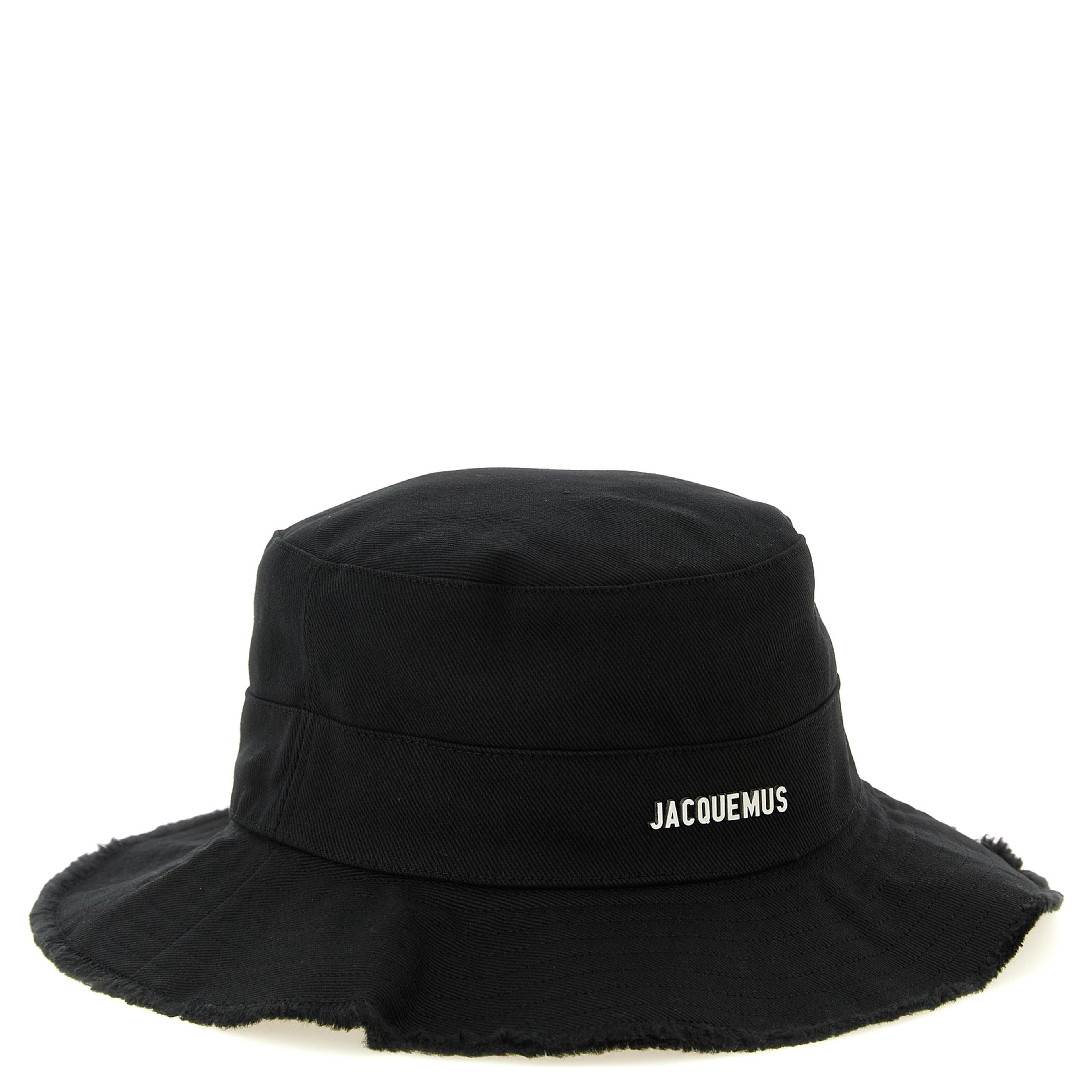 Black Cotton Bucket Hat