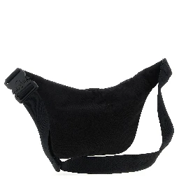 Black Polyamide Crossbody Bag