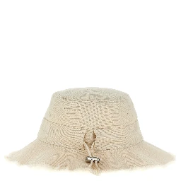 White Cotton Bucket Hat