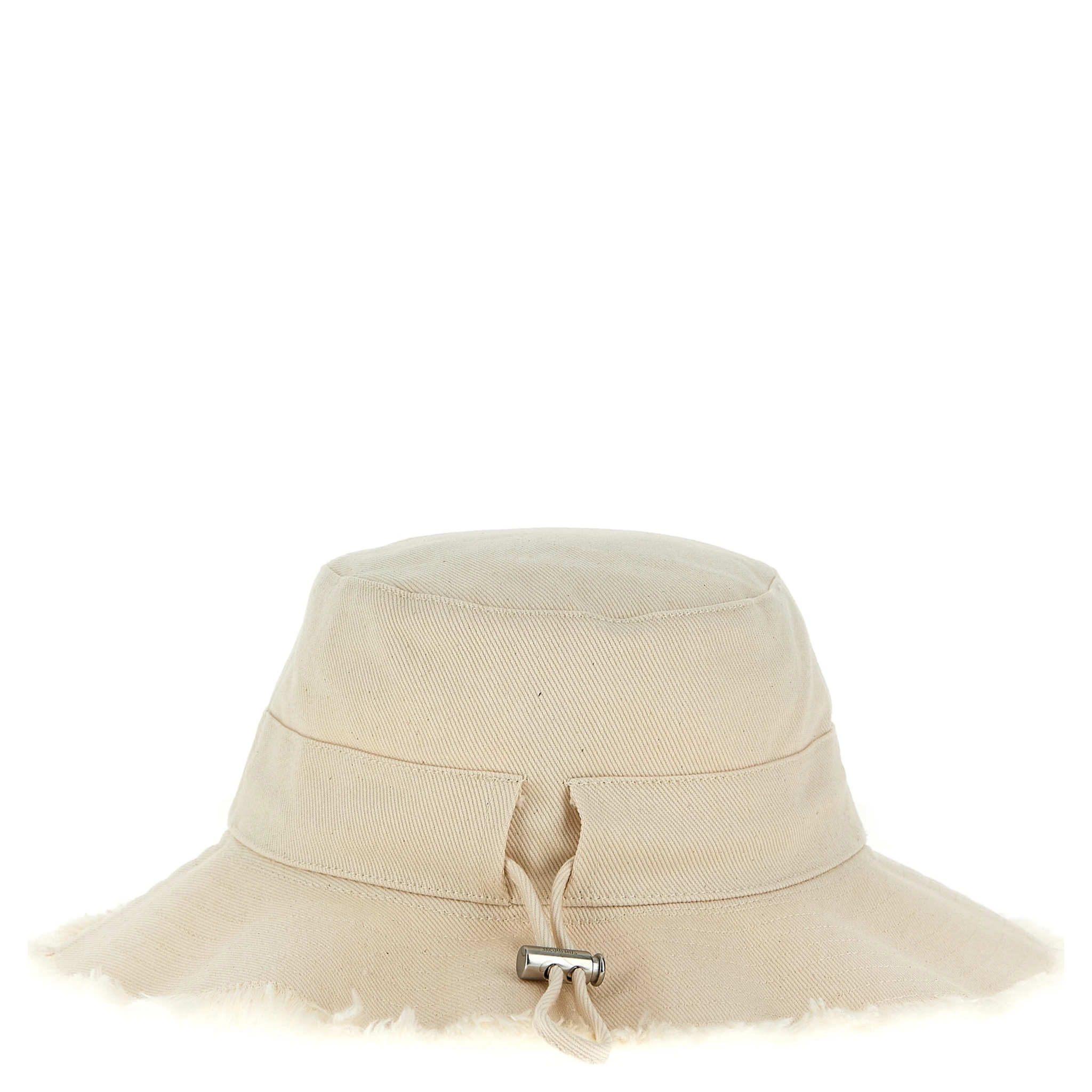 White Cotton Bucket Hat