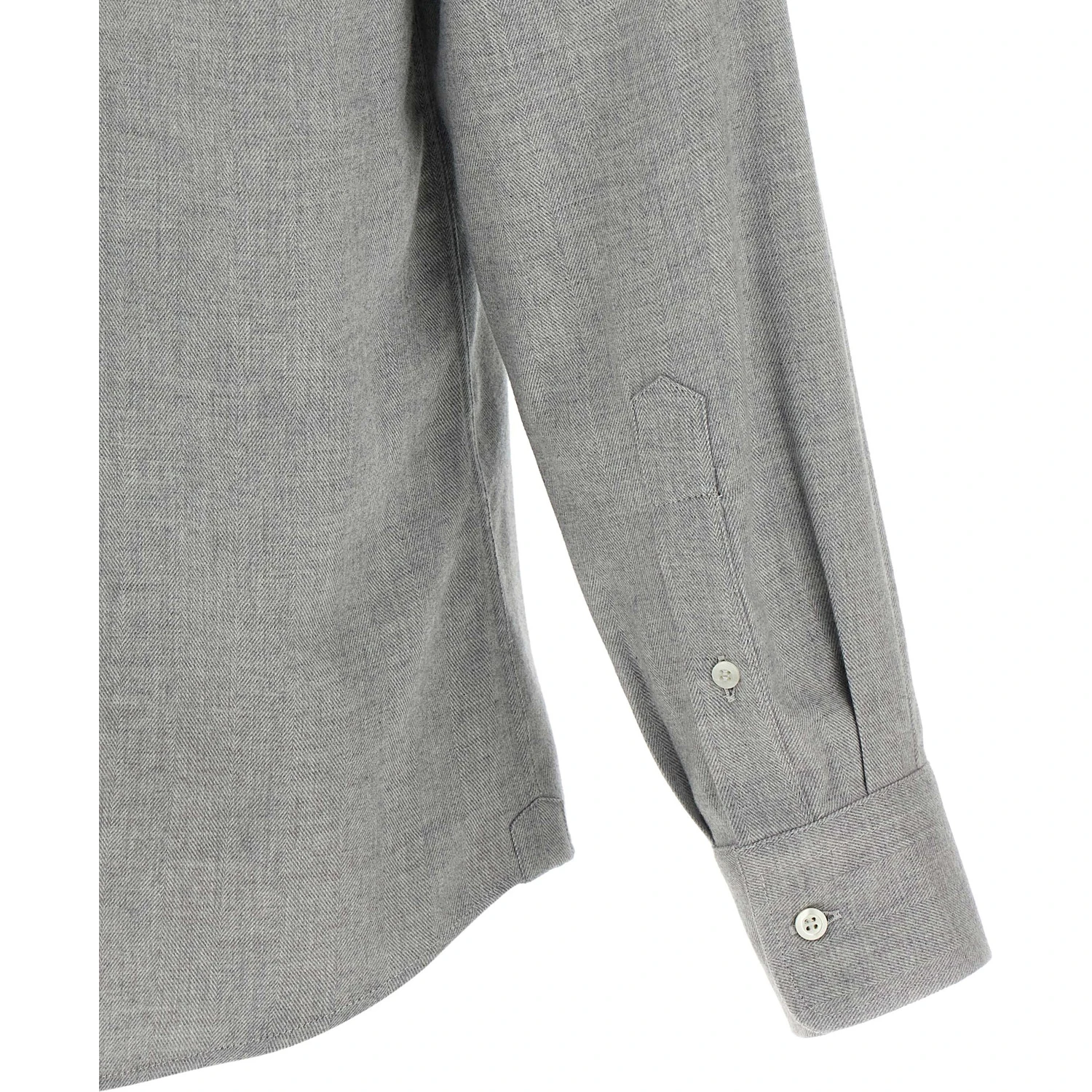 Gray Cotton Blouse