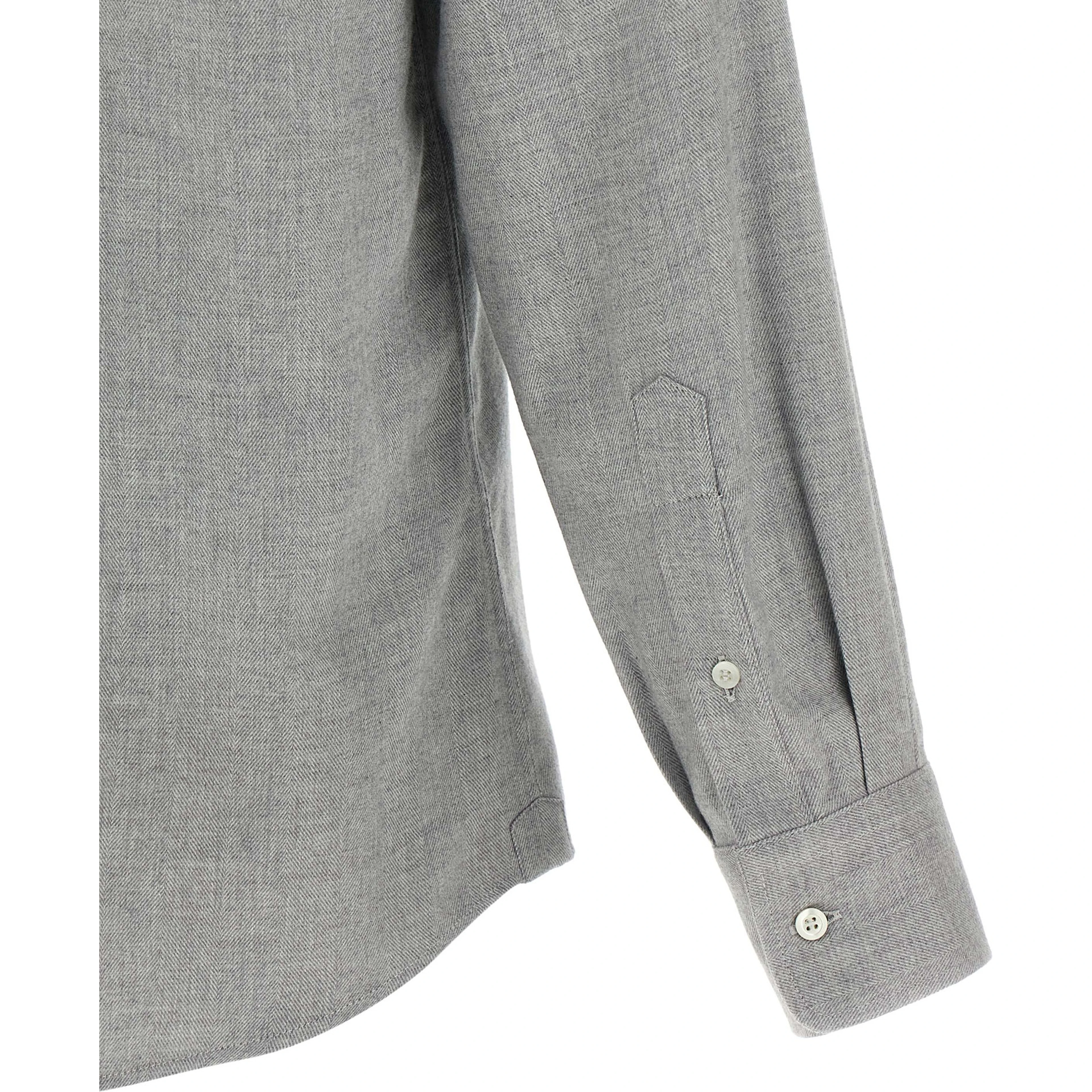 Gray Cotton Blouse