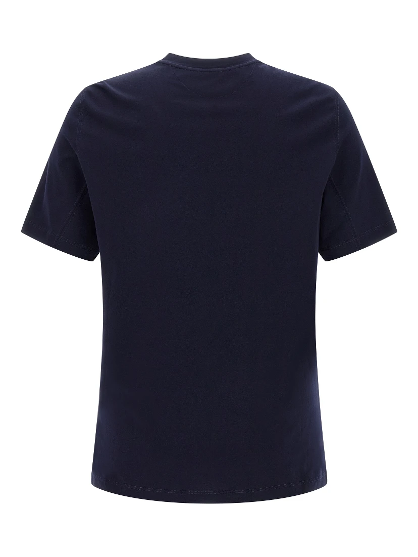 Blue Cotton T-Shirt