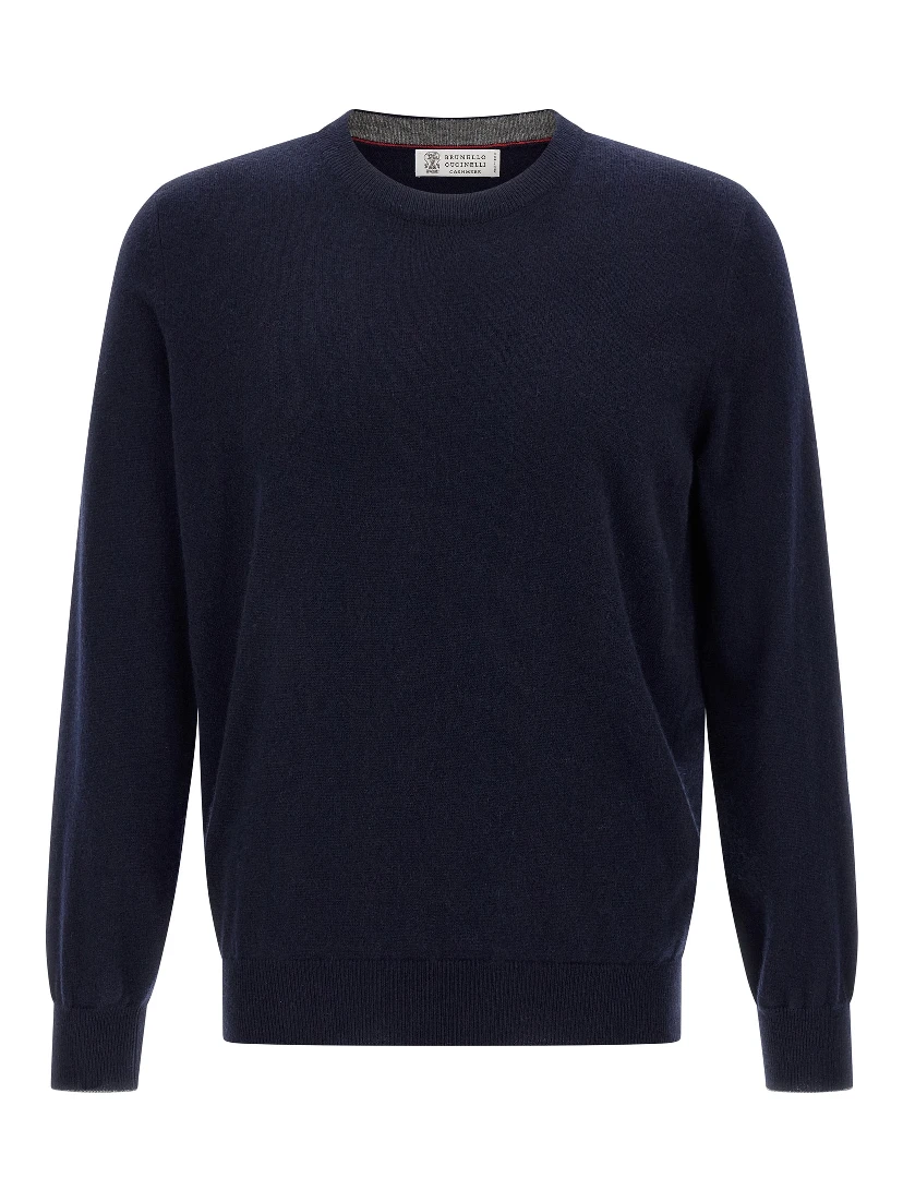 Blue Cashmere Cardigan