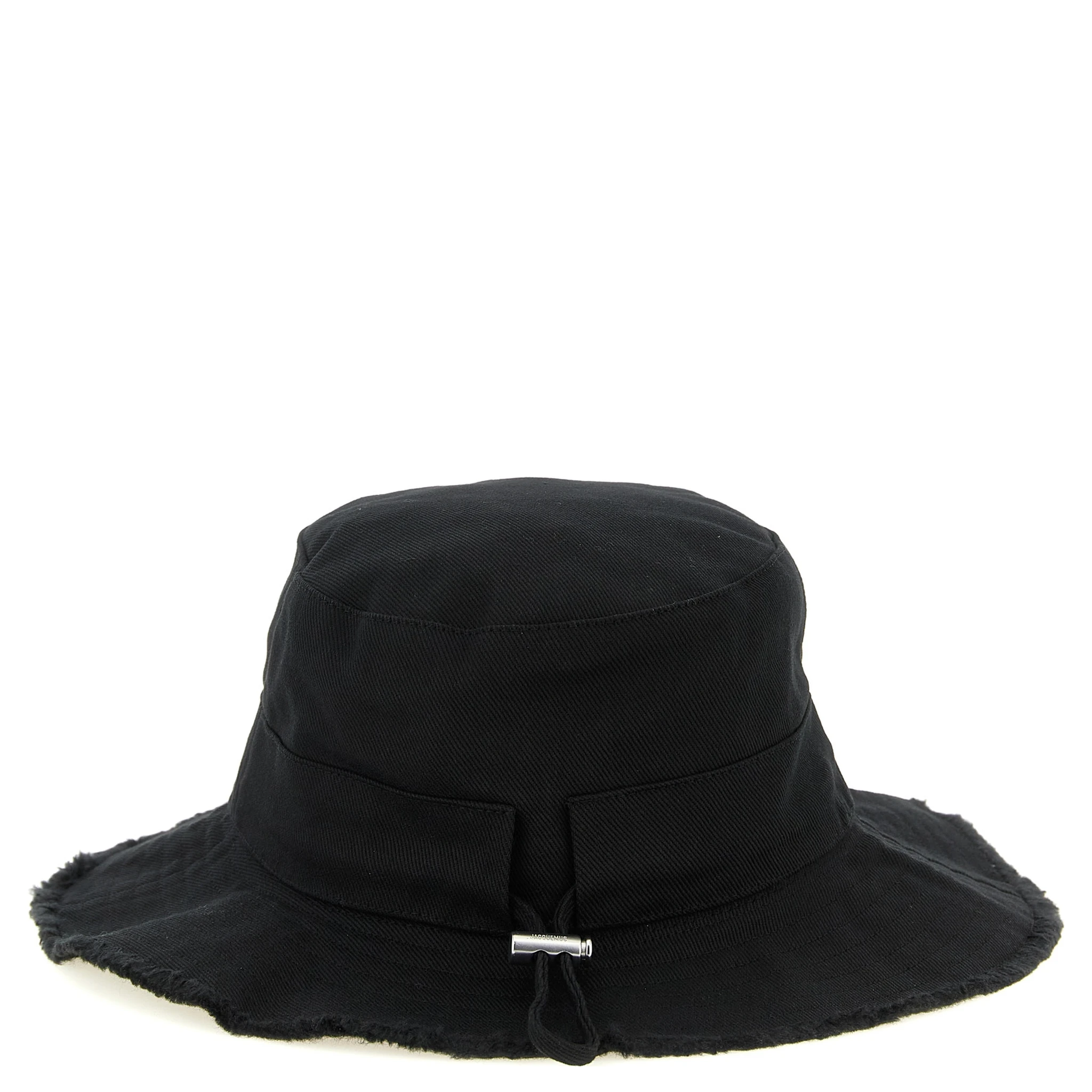 Black Cotton Bucket Hat