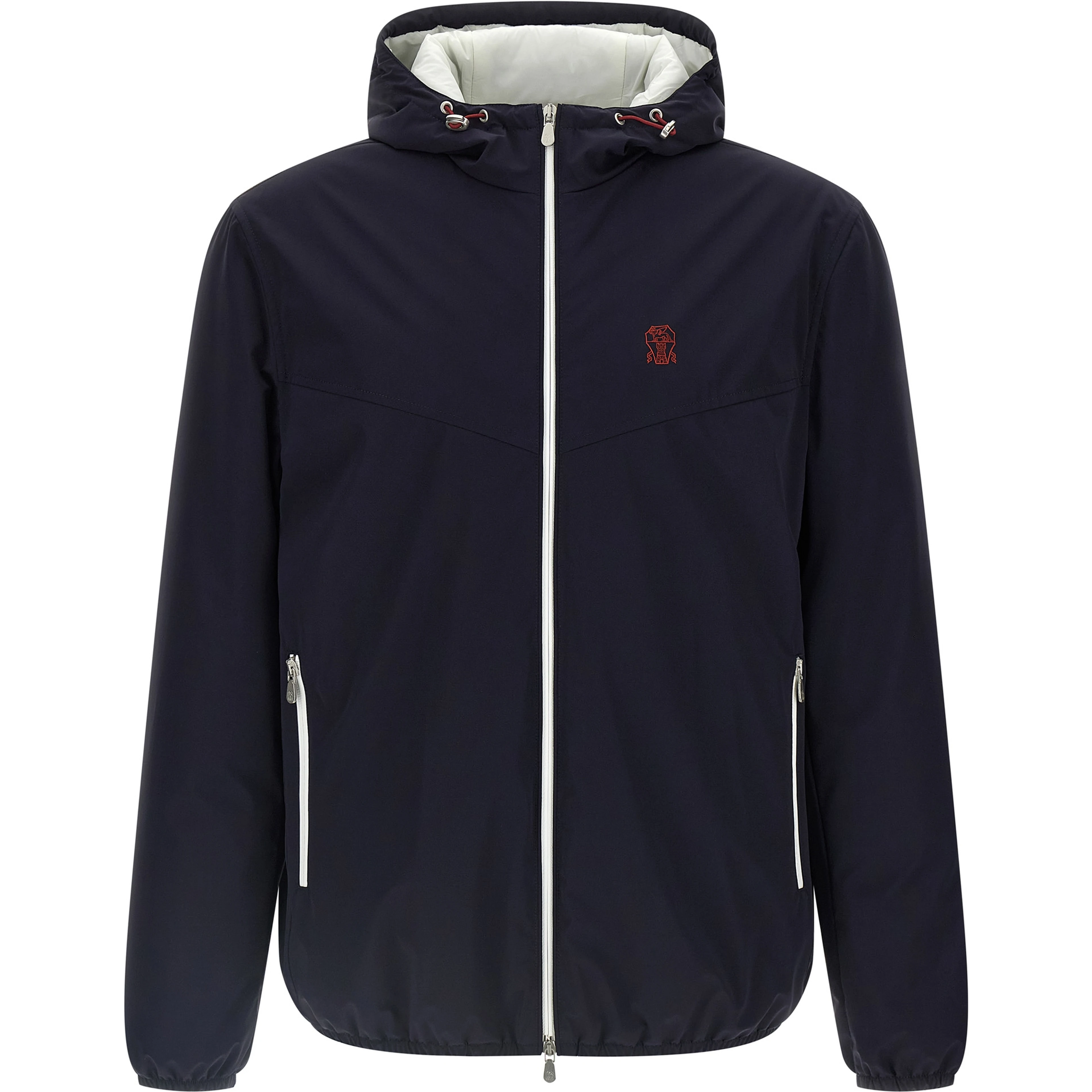 Blue Polyamide Shell Jacket