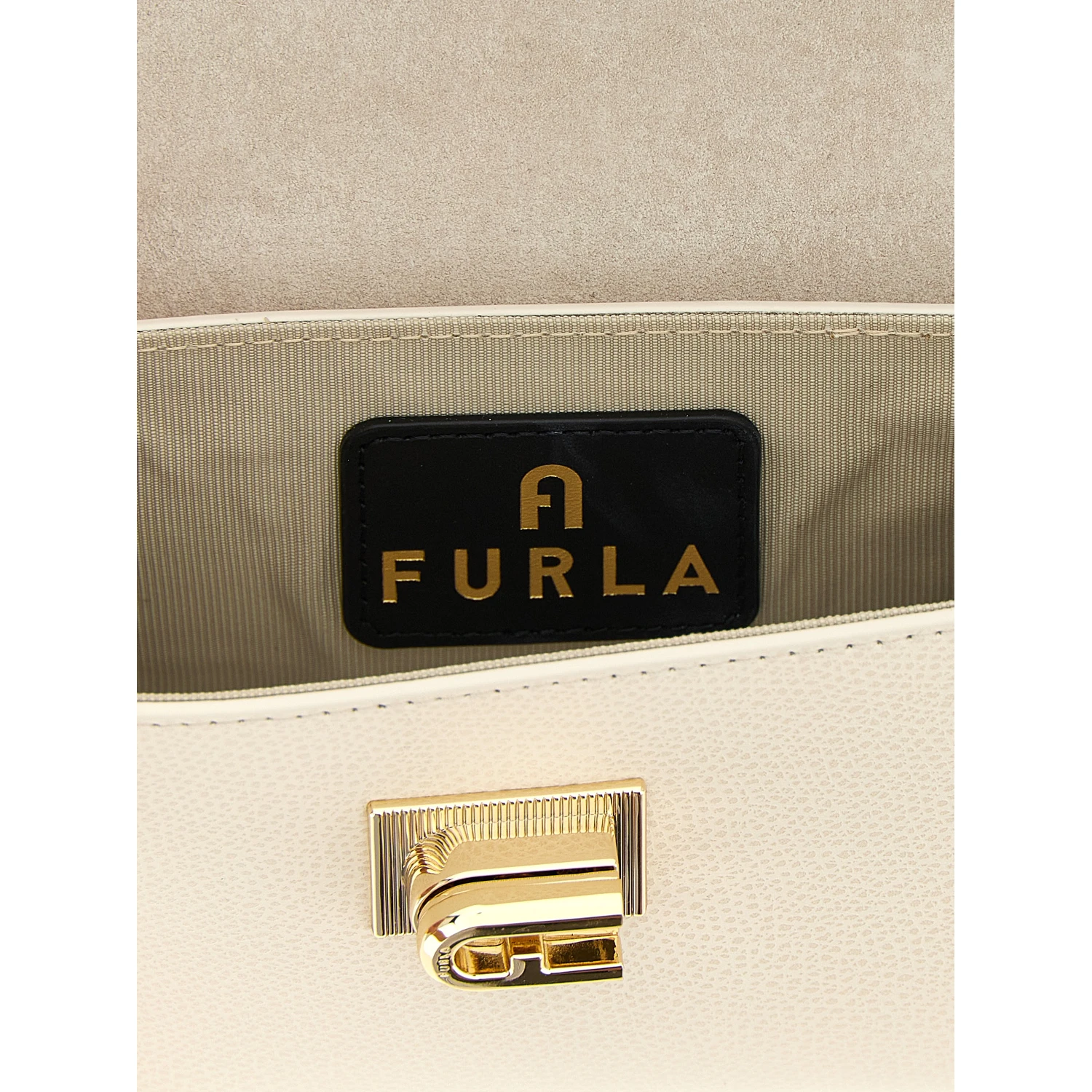 White Leather Crossbody Bag