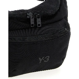 Black Polyamide Crossbody Bag