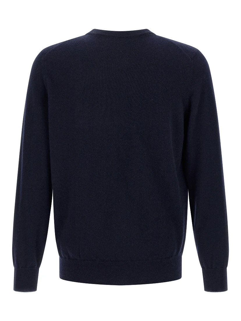 Blue Cashmere Cardigan