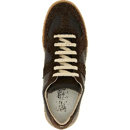 Brown Calfskin Athletic Sneakers