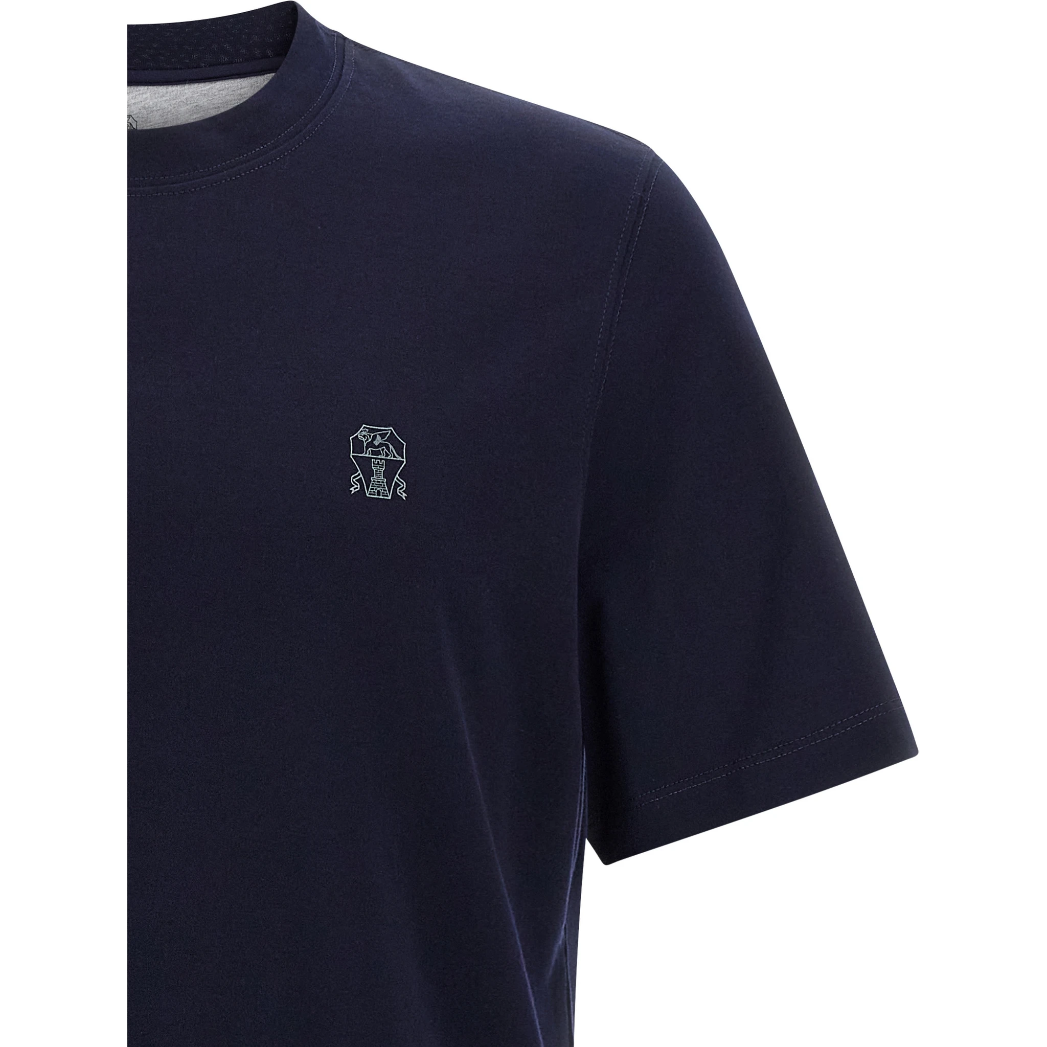Blue Cotton T-Shirt